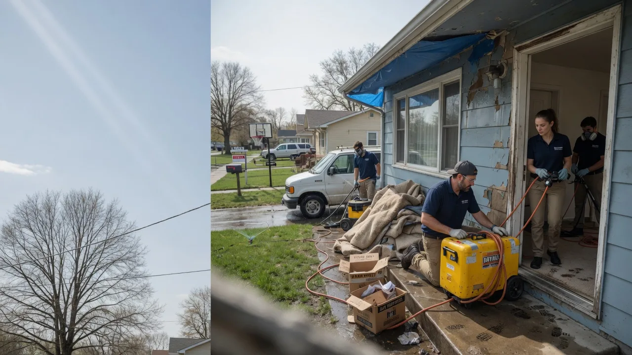 Basement Flood Cleanup in Dora, NM near me